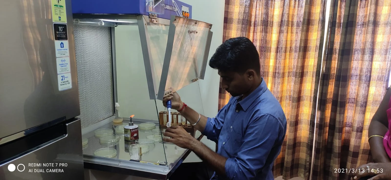Steride Biosafety Hood & Culture Workspace